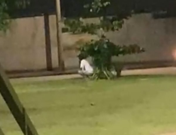 Indignação no bairro Aeroporto, homem comete ato obsceno em plena praça pública