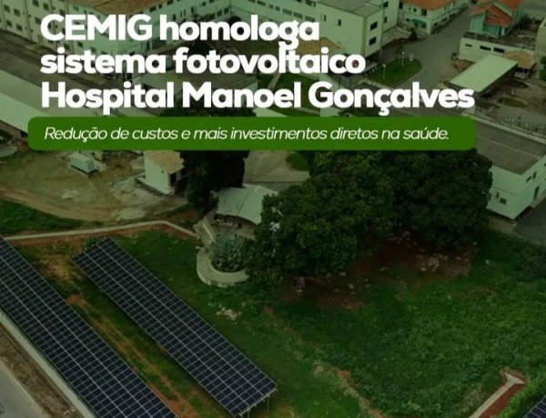 Hospital Manoel Gonçalves ativa sistema de energia solar