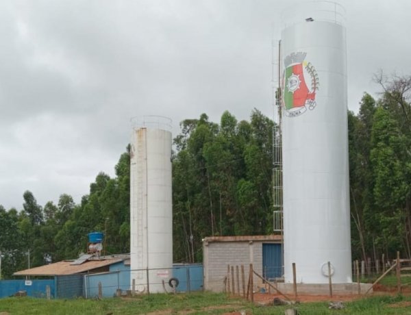 ABASTECIMENTO - SAAE já instalou novo  reservatório na Cachoeirinha