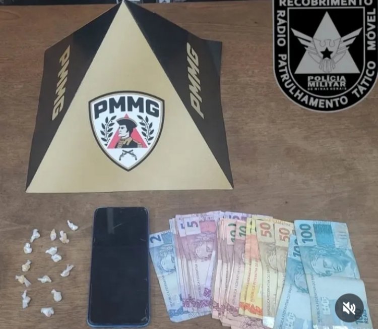 Jovem de 21 anos é preso por tráfico de drogas no bairro Santanense