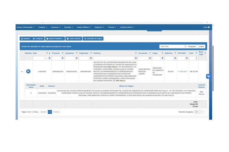 Kaio foi a São Paulo para lançamento de “frente”