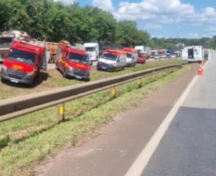 Grave acidente na BR-262 deixa dois mortos e dois feridos em Juatuba