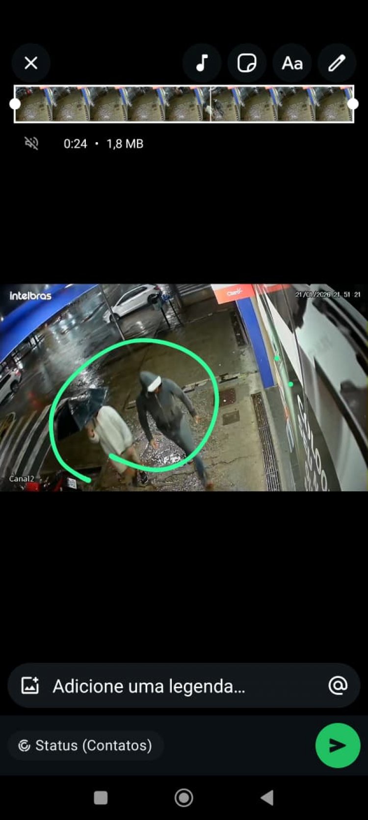 Dupla assalta loja de celulares na Avenida Jove Soares, em Itaúna