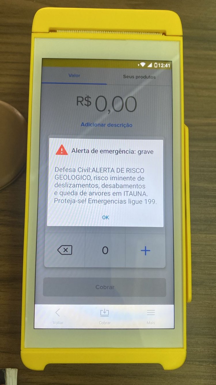 Alerta de Risco Geológico coloca Itaúna em estado de atenção máxima