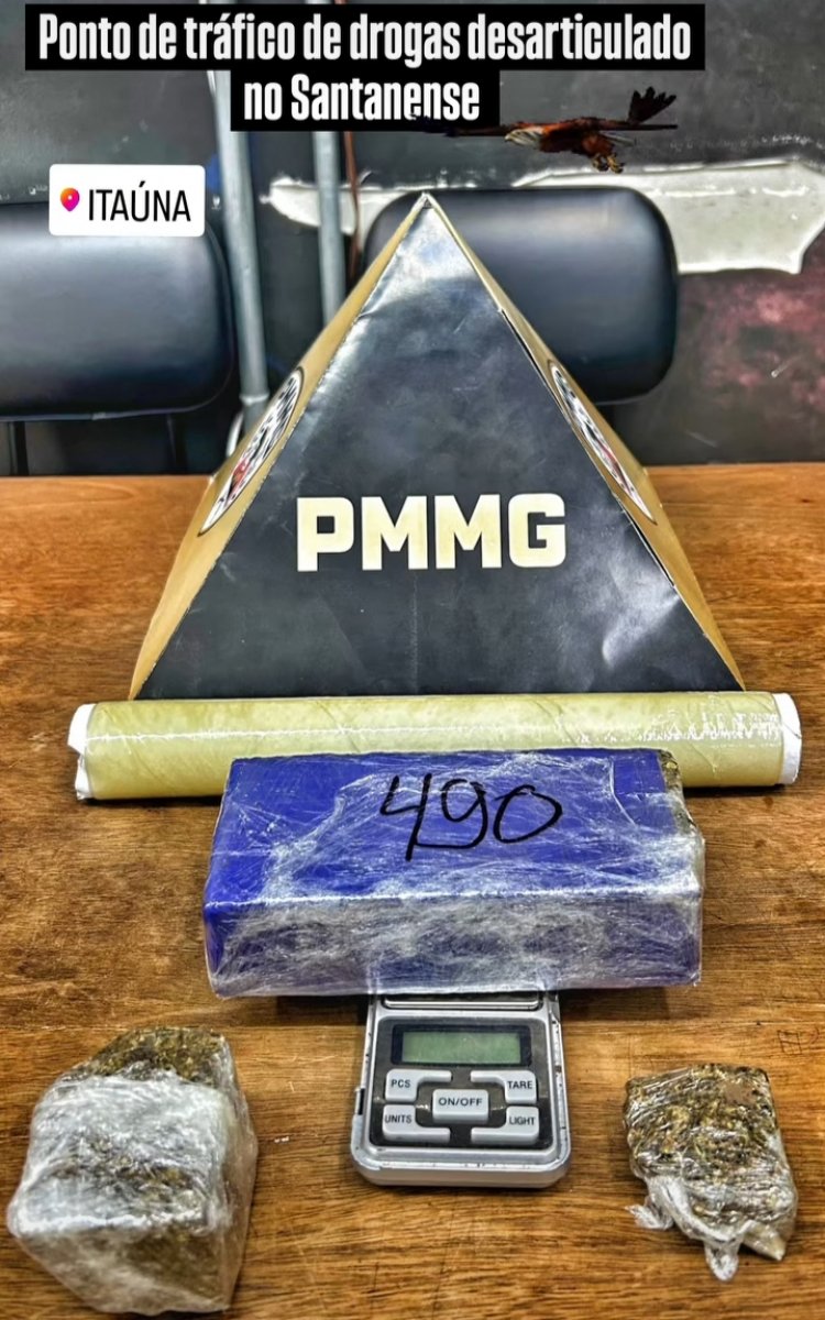 PM apreende drogas e celular em operação contra o tráfico