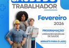 Saúde do Trabalhador, confira a programação de fevereiro