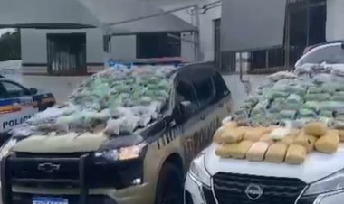 Polícia realiza grande apreensão de drogas em Divinópolis; suspeitos são presos