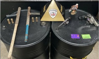 PM apreende arsenal caseiro em Itaúna após denúncia