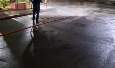 Madrugadas de trabalho, SAAE garante limpeza das pistas no Carnaval de Itaúna