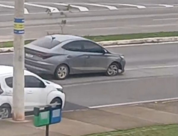 HB20 furtado é recuperado após fuga cinematográfica na MG-431