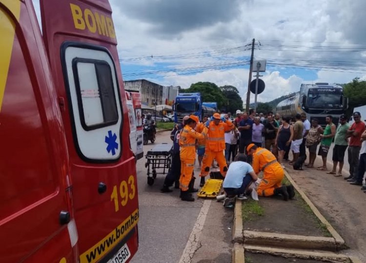 Motociclista é reanimado após mal súbito e queda na MG-431