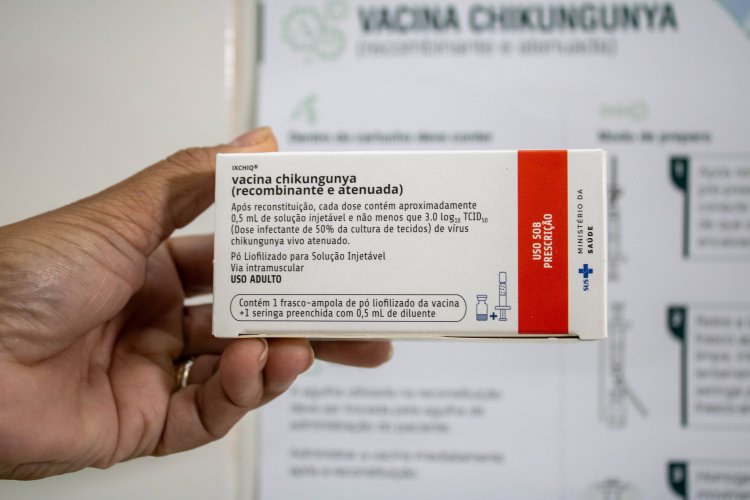 COMBATE ÀS ARBOVIROSES - Minas Gerais inicia vacinação contra chikungunya