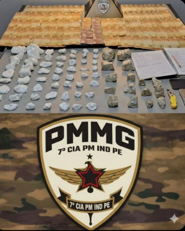 Polícia Militar apreende drogas e dinheiro no Morro do Engenho