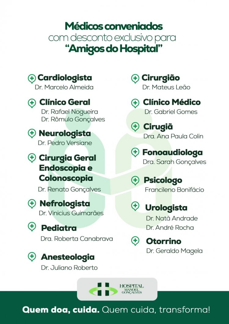 Amigos do Hospital - transformando gestos em cuidados