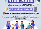 Justiça Eleitoral Itinerante em Itaúna: Cadastramento Biométrico na APAE