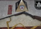 Polícia Militar apreende arma de fogo e munições em Itatiaiuçu