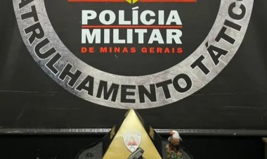 Operação policial termina com três presos e arma apreendida após assalto em Itaúna