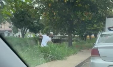 ​Briga de trânsito termina em agressão física próximo à rodoviária de Itaúna