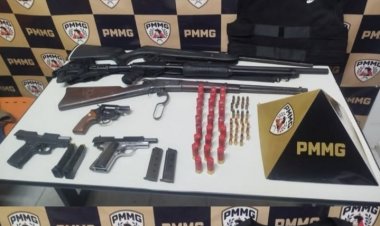 Polícia Militar apreende arsenal em Igaratinga após denúncia de violência doméstica