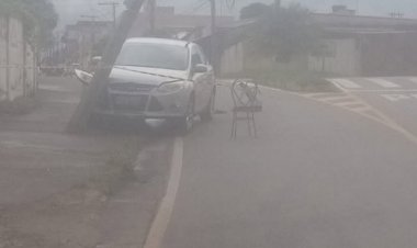 Acidente na manhã desta sexta-feira (13/3) no Santa Edwiges