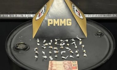 Polícia prende foragido por tráfico de drogas em Itaúna