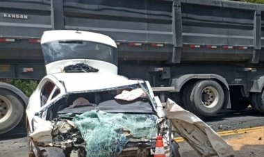 Atualização: Motorista sobrevive após ficar preso às ferragens em acidente na MG-050