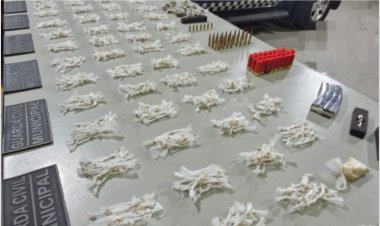 GCM desmantela depósito de drogas em Nova Serrana: mais de 1.600 pedras de crack apreendidas