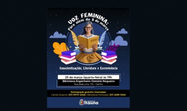 MULHER - Roda de  Conversa tem  inscrições abertas