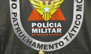 Jovem de 23 anos é preso em Itaúna após ameaça de morte e posse de arma
