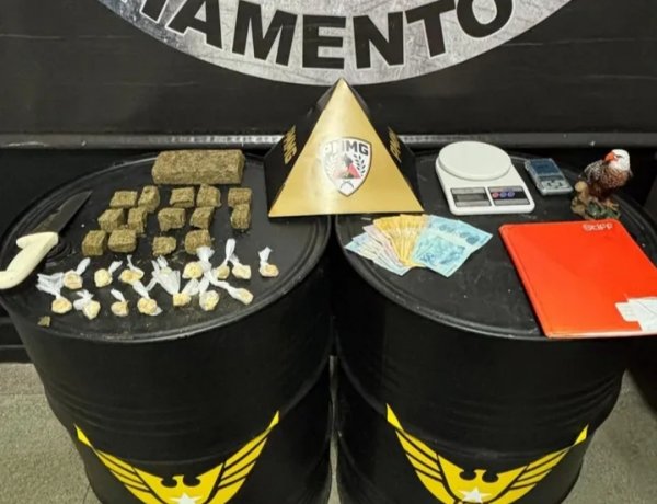 Homem de 25 anos é preso por tráfico no bairro Itaunense