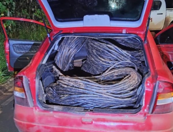 PM recupera duas toneladas de cobre furtadas em Itatiaiuçu