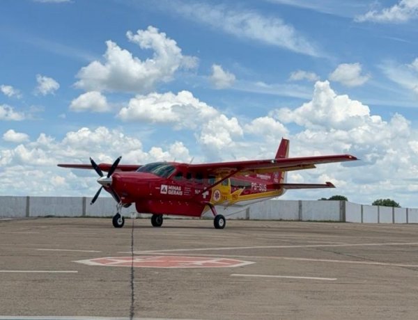Resgate Aéreo mobiliza Bombeiros e SAMU para transferência de vítima de queimaduras
