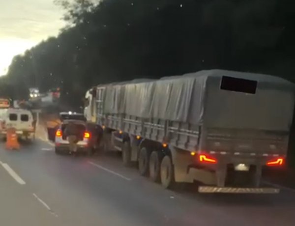 Confronto armado na Serra de Igarapé deixa um homem baleado e causa acidente