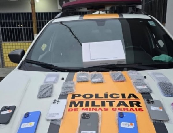 Polícia Rodoviária apreende carga irregular de eletrônicos na MG-431