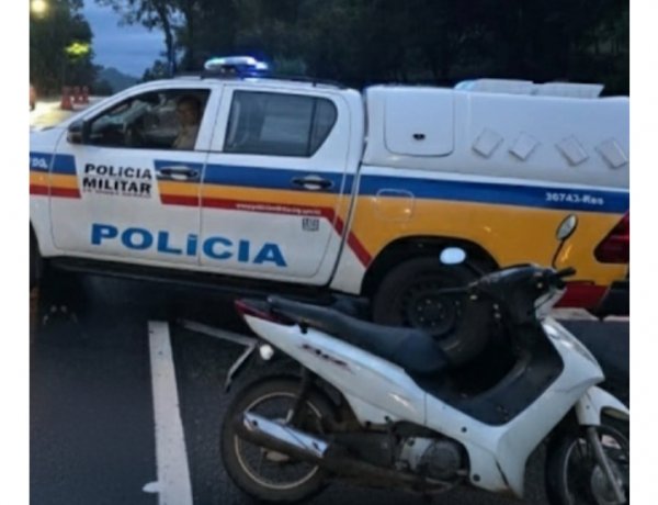 Pai responderá criminalmente por emprestar moto a filho sem habilitação em Pará de Minas