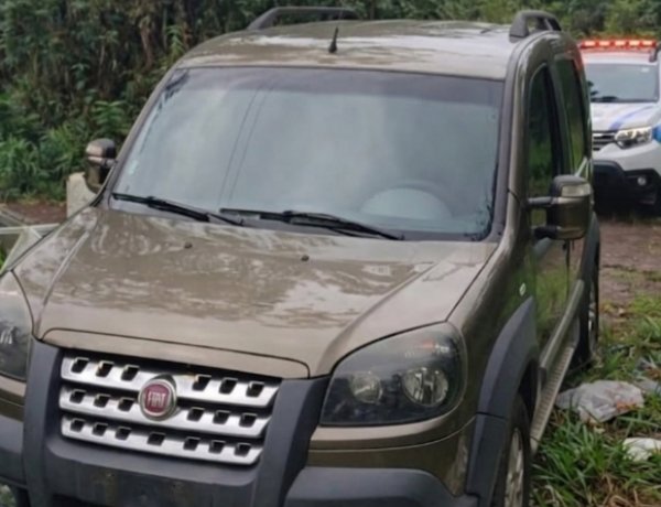 PM recupera carro furtado escondido em mata na MG-431, em Itaúna