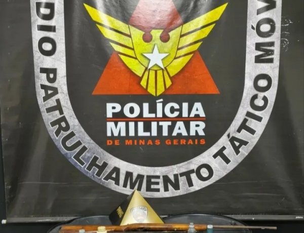 Jovem de 23 anos é preso em Itaúna após ameaça de morte e posse de arma