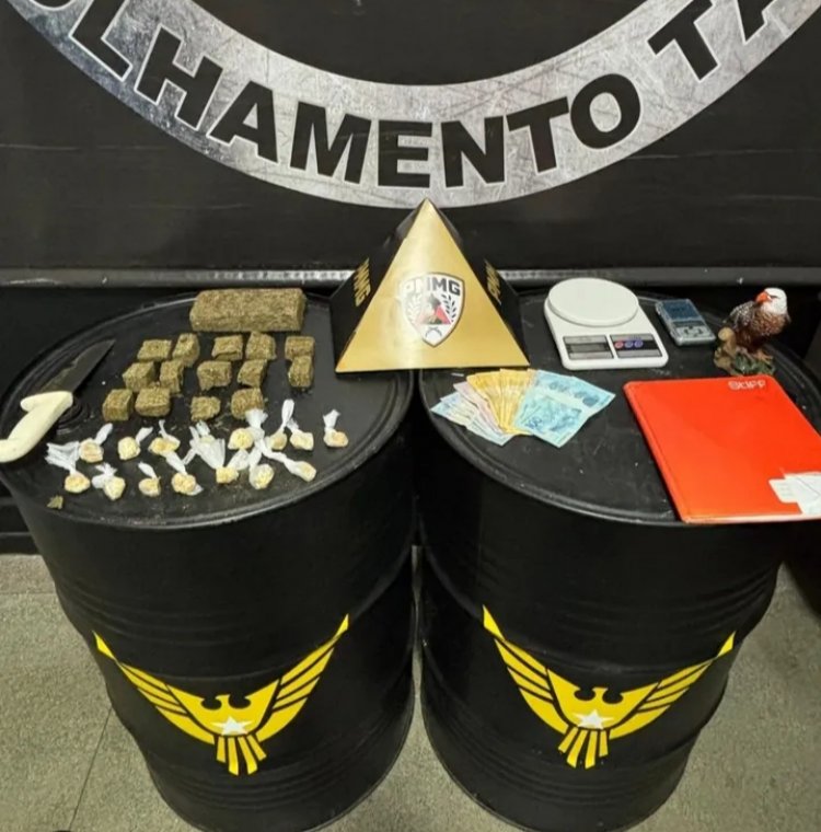 Homem de 25 anos é preso por tráfico no bairro Itaunense