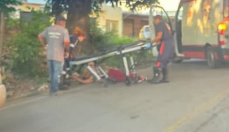 Idosa é atropelada por ônibus próximo à Praça do Bom Pastor, em Itaúna