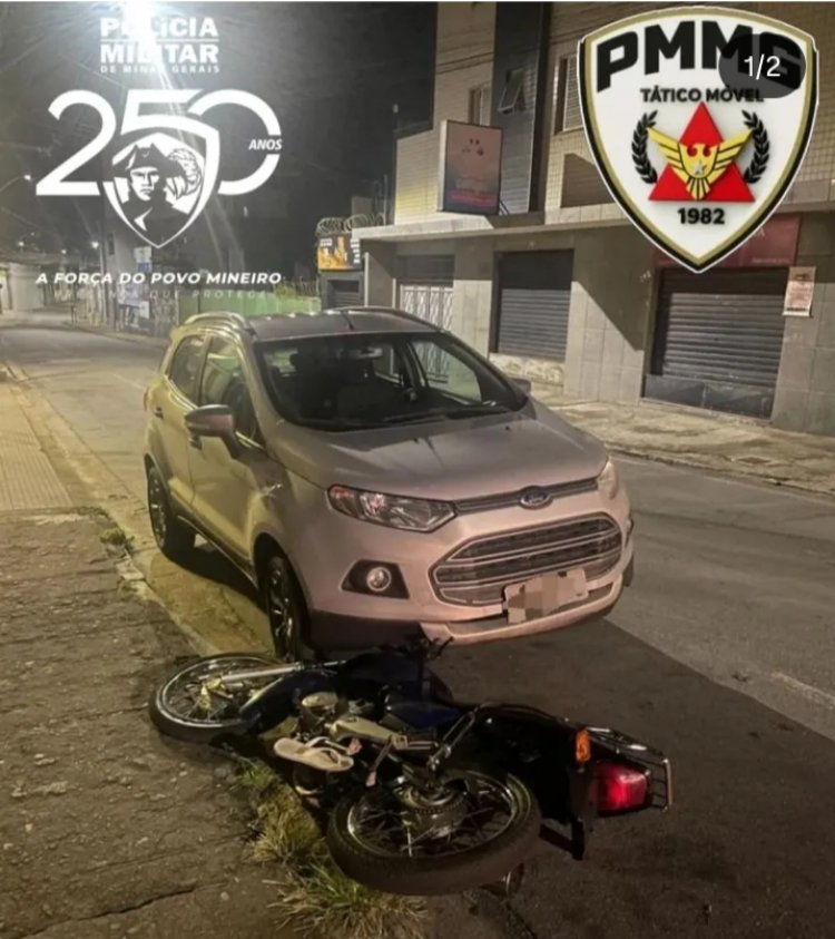 Jovem é preso após perseguição policial no Centro