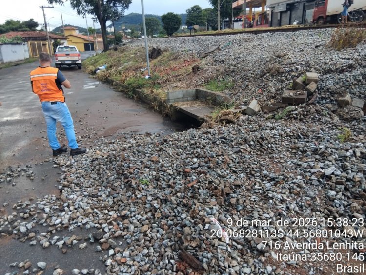 CHUVAS EM ITAÚNA - Granizo e ventos fortes
