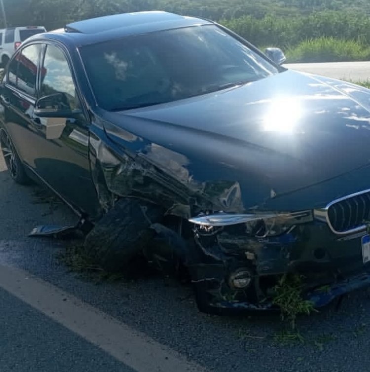 Motorista sem habilitação e com sinais de embriaguez causa acidente na MG-050