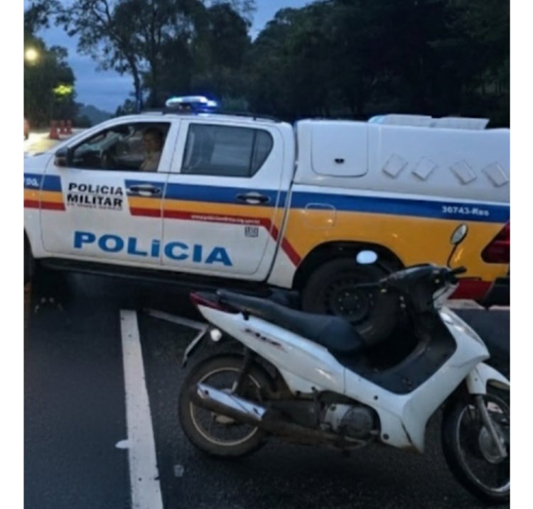 Pai responderá criminalmente por emprestar moto a filho sem habilitação em Pará de Minas