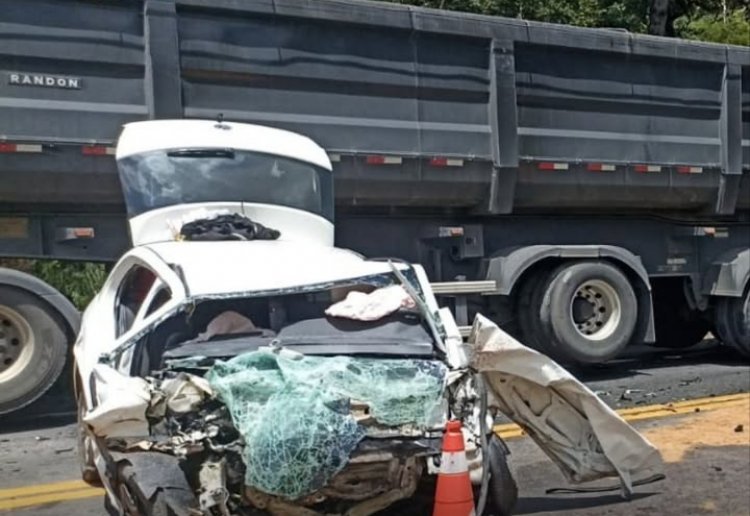 Atualização: Motorista sobrevive após ficar preso às ferragens em acidente na MG-050