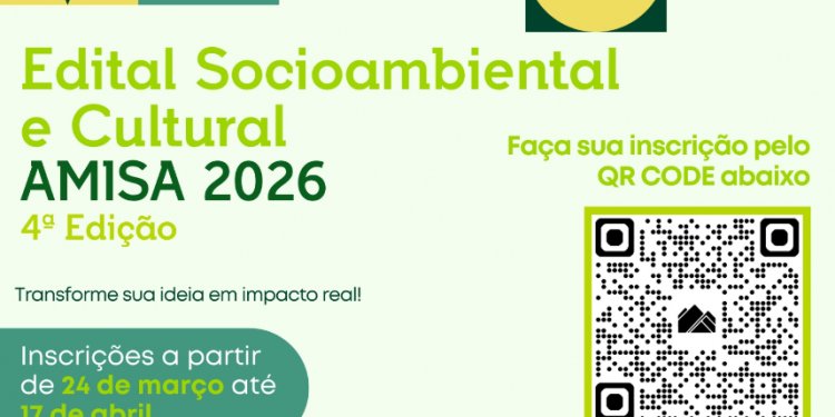 SOCIOAMBIENTAL E CULTURAL - AMISA lança 4ª edição de edital para apoiar iniciativas na região da Serra Azul