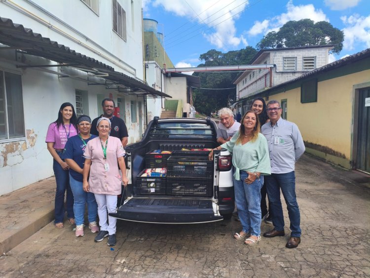 SOLIDARIEDADE - Hospital recebe doações e firma parceria com Desenvolvimento Social