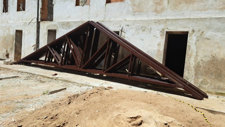 SAÚDE - Obras no antigo Hospital Manoel Gonçalves avançam