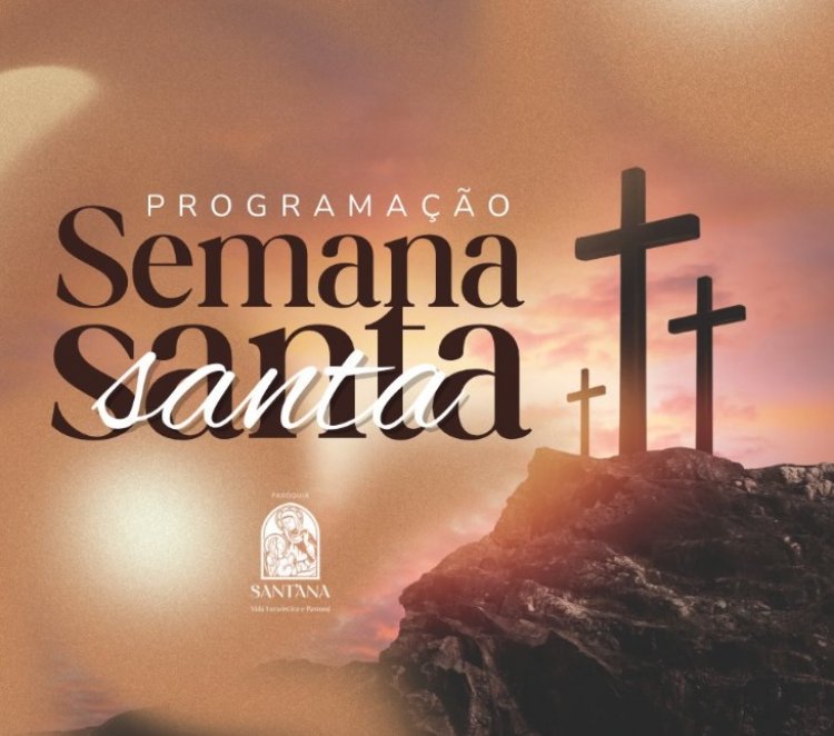SEMANA SANTA - Católicos têm programação intensa a partir de amanhã