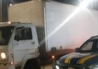 PRF recupera em Itatiaiuçu caminhão furtado em Sabará
