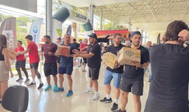 SUCESSO - Rotary arrecada quase 20 mil litros de leite